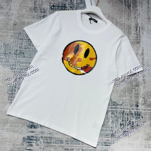 2021春夏 お洒落な存在感 半袖Tシャツ 2色可選 バレンシアガ BALENCIAGA BALENCIAGAスーパーコピー 今一番HOTな新品