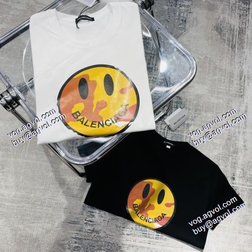2021春夏 お洒落な存在感 半袖Tシャツ 2色可選 バレンシアガ BALENCIAGA BALENCIAGAスーパーコピー 今一番HOTな新品