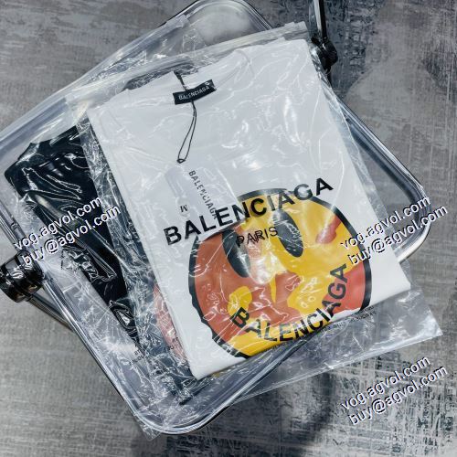 2021春夏 お洒落な存在感 半袖Tシャツ 2色可選 バレンシアガ BALENCIAGA BALENCIAGAスーパーコピー 今一番HOTな新品