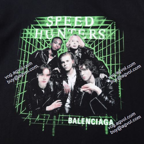 セレブ風 2021春夏 バレンシアガ BALENCIAGA 半袖Tシャツ BALENCIAGAブランドコピー おしゃれに絶大な人気の
