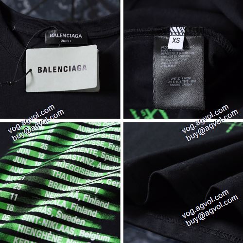セレブ風 2021春夏 バレンシアガ BALENCIAGA 半袖Tシャツ BALENCIAGAブランドコピー おしゃれに絶大な人気の