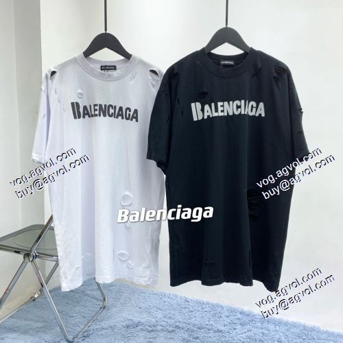 愛らしさ抜群！2021春夏 バレンシアガ BALENCIAGA バレンシアガブランド 偽物 通販 一番人気の新作はこれ 半袖Tシャツ 2色可選
