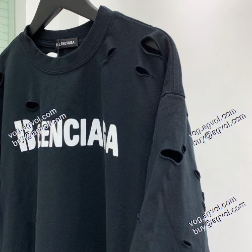 愛らしさ抜群！2021春夏 バレンシアガ BALENCIAGA バレンシアガブランド 偽物 通販 一番人気の新作はこれ 半袖Tシャツ 2色可選