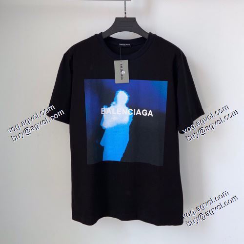 大人キレイに仕立てる 2021春夏 バレンシアガ BALENCIAGA バレンシアガスーパーコピー 激安 半袖Tシャツ 抜群な楽チン感ある大定番