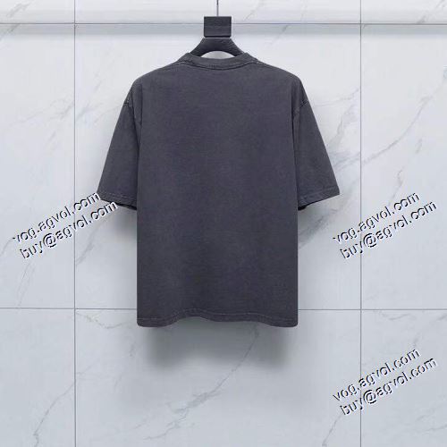 2021春夏 個性派 バレンシアガ BALENCIAGA バレンシアガコピーブランド 日本未入荷モデル 半袖Tシャツ