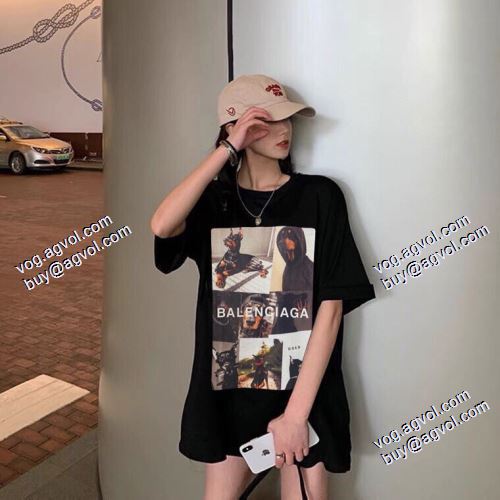 特別人気感謝SALE　2021春夏 バレンシアガ BALENCIAGA 半袖Tシャツ バレンシアガブランドコピー コーデ 知的なムードを演出