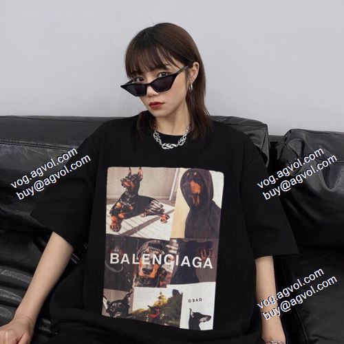 特別人気感謝SALE　2021春夏 バレンシアガ BALENCIAGA 半袖Tシャツ バレンシアガブランドコピー コーデ 知的なムードを演出