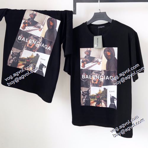 特別人気感謝SALE　2021春夏 バレンシアガ BALENCIAGA 半袖Tシャツ バレンシアガブランドコピー コーデ 知的なムードを演出