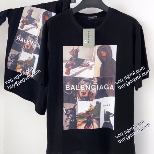 特別人気感謝SALE　2021春夏 バレンシアガ BALENCIAGA 半袖Tシャツ バレンシアガブランドコピー コーデ 知的なムードを演出