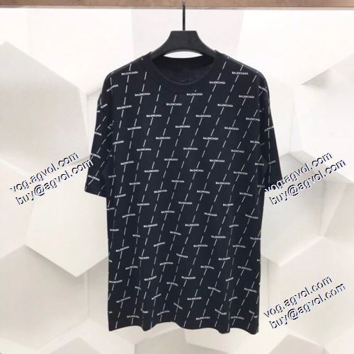 大注目！2021春夏 バレンシアガ BALENCIAGAスーパーコピー 激安 完成度の高い逸品 半袖Tシャツ 2色可選