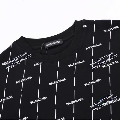 大注目！2021春夏 バレンシアガ BALENCIAGAスーパーコピー 激安 完成度の高い逸品 半袖Tシャツ 2色可選