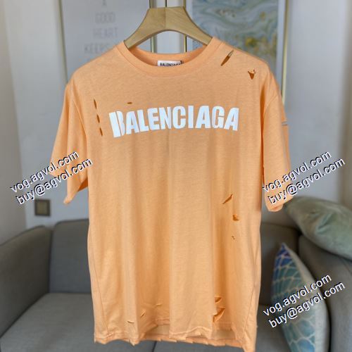 お買い得品 2021春夏 バレンシアガ 半袖Tシャツ 3色可選 BALENCIAGA偽物ブランド 優美なお出かけスタイル