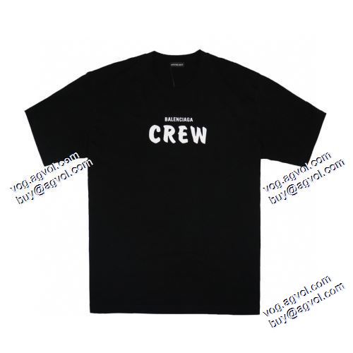 2021 半袖Tシャツ 追跡付/関税無 バレンシアガ BALENCIAGA 2色可選 BALENCIAGAブランドスーパーコピー 優しい色合い