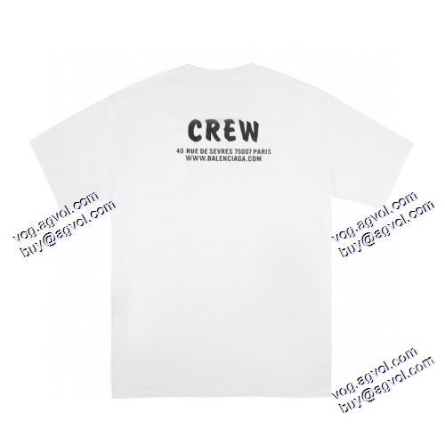 2021 半袖Tシャツ 追跡付/関税無 バレンシアガ BALENCIAGA 2色可選 BALENCIAGAブランドスーパーコピー 優しい色合い