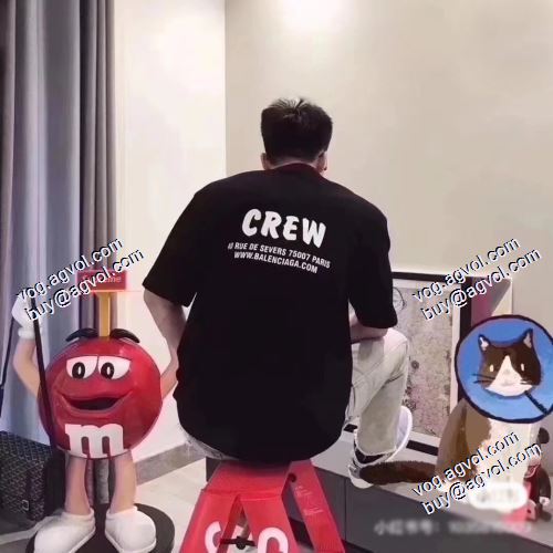 2021 半袖Tシャツ 追跡付/関税無 バレンシアガ BALENCIAGA 2色可選 BALENCIAGAブランドスーパーコピー 優しい色合い