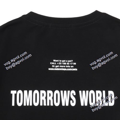 2021春夏 高級感ある バレンシアガ BALENCIAGAブランドコピー  半袖Tシャツ 2色可選 秋のお出かけに最適