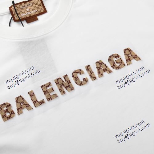 大人っぼい BALENCIAGA バレンシアガ 柔らかな質感 半袖Tシャツ 2色可選 2021春夏 バレンシアガコピー ブランド