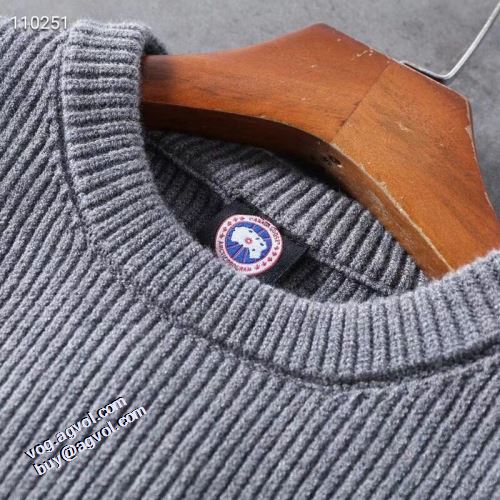 カナダグース Canada Goose セーター 2色可選 人気 ランキング 風合いの出る ニットパーカー カナダグースコピーブランド 2021秋冬