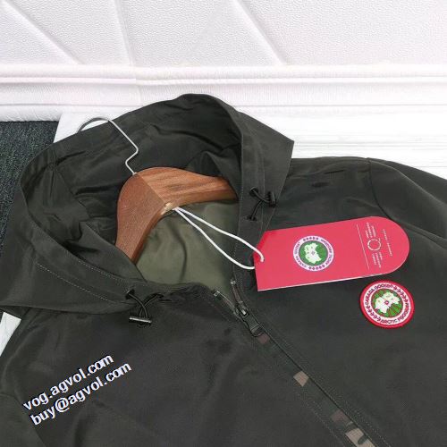 ジャケット 着心地抜群 カナダグース Canada Goose 2021秋冬 カナダグースブランドコピー フード付きコート ポケット付