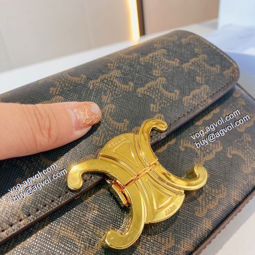 2021秋冬 セリーヌ CELINE セリーヌブランド コピー 一番人気の新作はこれ 2色可選 斜め掛けバッグ スーツにぴったり