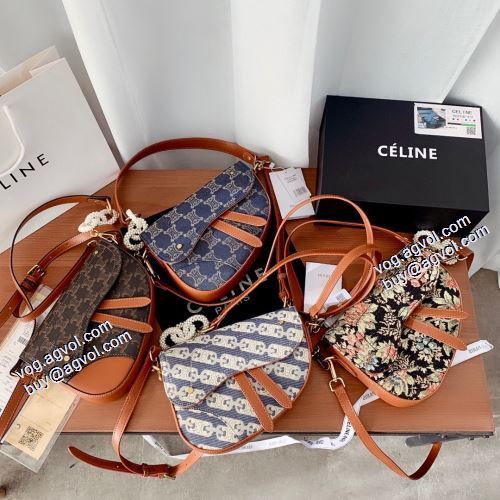 2021秋冬 セリーヌ CELINE セリーヌブランド 偽物 通販 圧倒的な高級感 斜め掛けバッグ 4色可選 スーツにぴったり