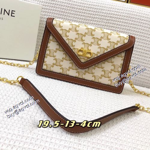 セリーヌブランドスーパーコピー 当店ランキング1位常連 2021秋冬 セリーヌ CELINE 斜め掛けバッグ 2色可選 屈託のないバッグ