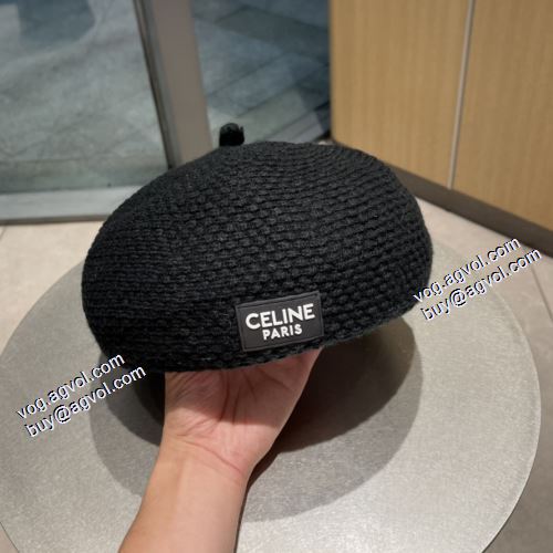 ベレー帽 2色可選 秋冬の定番 2021秋冬 セリーヌ CELINE 魅力ファッション セリーヌコピー