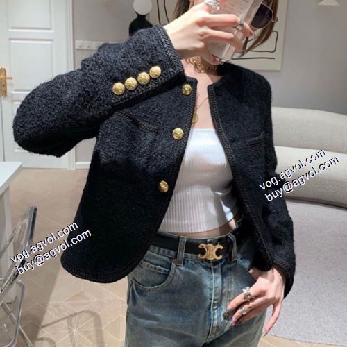 ウールコート 2色可選 大絶賛の履き心地! 2021秋冬 セリーヌ CELINE セリーヌスーパーコピー 適度な厚み
