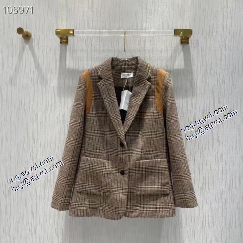 セリーヌスーパーコピー 2021秋冬 セリーヌ CELINE 大好評 ジャケット 防寒機能ある