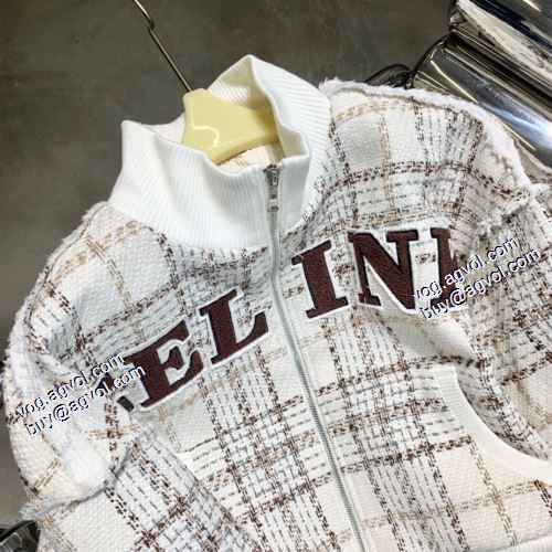 セリーヌ偽物ブランド 2021秋冬 セリーヌ CELINE セール中 ジャケット 可愛い見た目