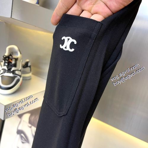 チノパン 柔らかな質感 セリーヌスーパーコピー 激安 2021秋冬 高品質 人気 セリーヌ CELINE スエットパンツ