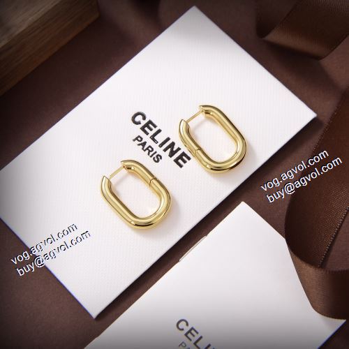 2色可選 2021 セリーヌ CELINE 先行販売 セリーヌコピー イヤリング ハンドメイド