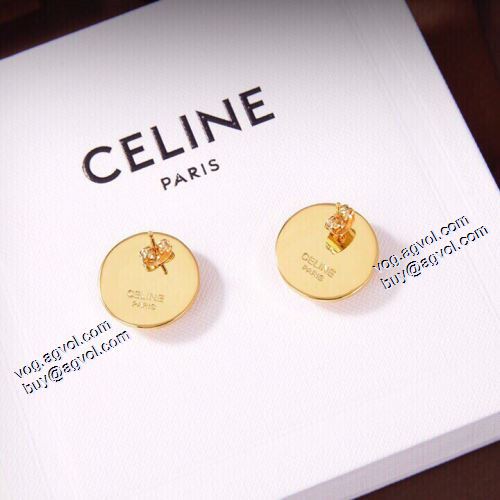2021 セリーヌ CELINE ピアス 希少価値大！セリーヌコピーブランド キャッチ付き
