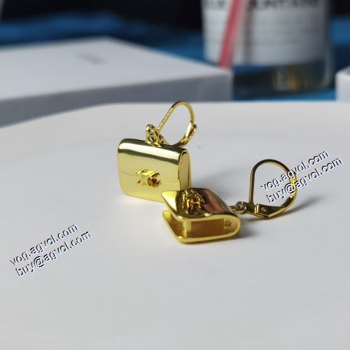 イヤリング フック ピアス 2021 セリーヌ CELINE 個性的なデザ セリーヌブランドコピー きらめく