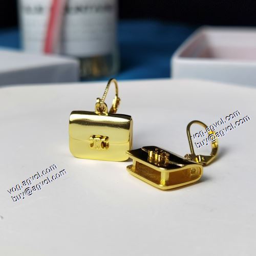 イヤリング フック ピアス 2021 セリーヌ CELINE 個性的なデザ セリーヌブランドコピー きらめく