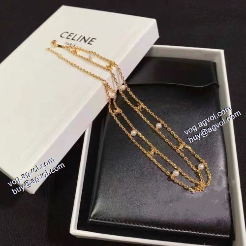着心地抜群 セリーヌコピー 2021 セリーヌ CELINE ネックレス  キラキラ