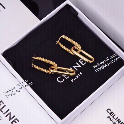 サイズ豊富 オリジナルデザイン セリーヌブランドコピー イヤリング 2021 セリーヌ CELINE