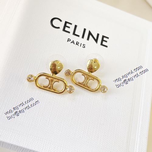耐久性のある ピアス キャッチ付き セリーヌスーパーコピー 2021 セリーヌ CELINE