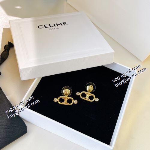 耐久性のある ピアス キャッチ付き セリーヌスーパーコピー 2021 セリーヌ CELINE
