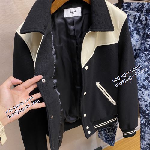 人気販売中 2021秋冬 セリーヌ CELINE ジャケット 適度な厚み セリーヌスーパーコピー