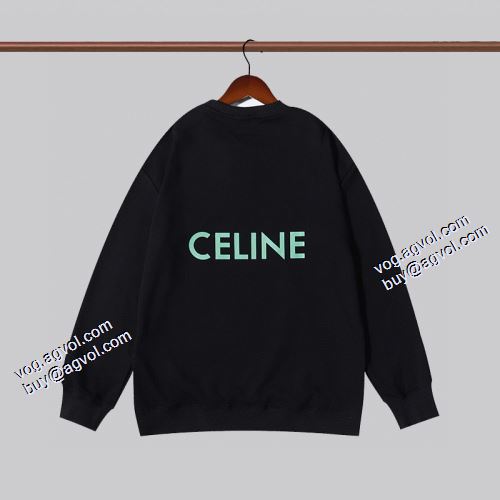 2021秋冬 セリーヌ CELINE 2色可選 プルオーバーパーカー 高品質 人気 セリーヌ偽物ブランド 英字