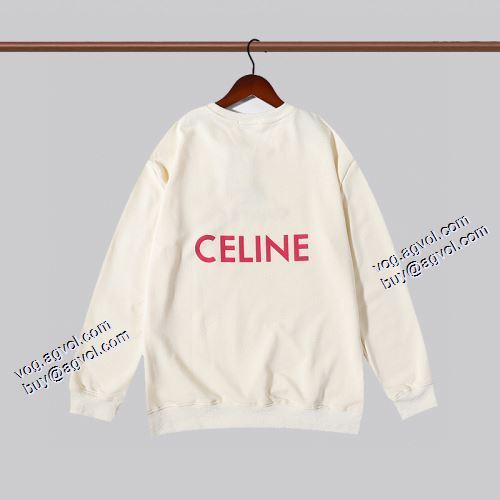 2021秋冬 セリーヌ CELINE 2色可選 プルオーバーパーカー 高品質 人気 セリーヌ偽物ブランド 英字