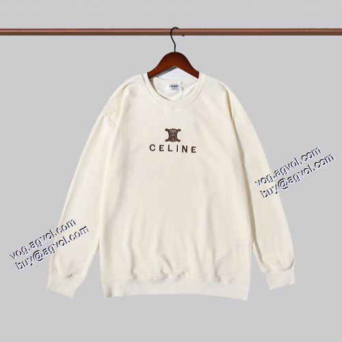 2021秋冬 セリーヌ CELINE 2色可選 プルオーバーパーカー 高品質 人気 セリーヌ偽物ブランド 英字