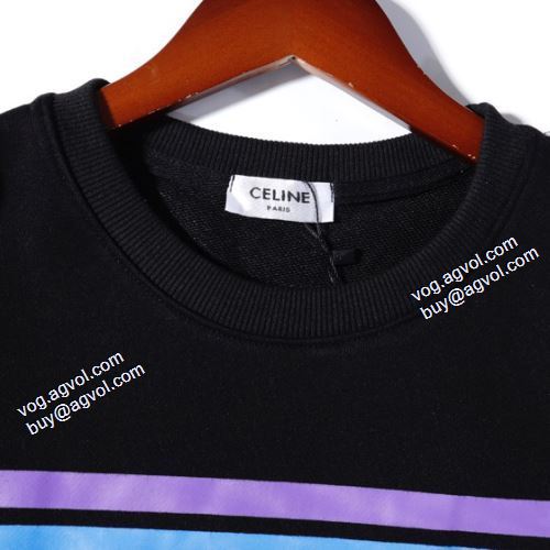 スタイリッシュ 2021秋冬 セリーヌ CELINE 高級感ある プルオーバーパーカー 2色可選 セリーヌスーパーコピー 代引