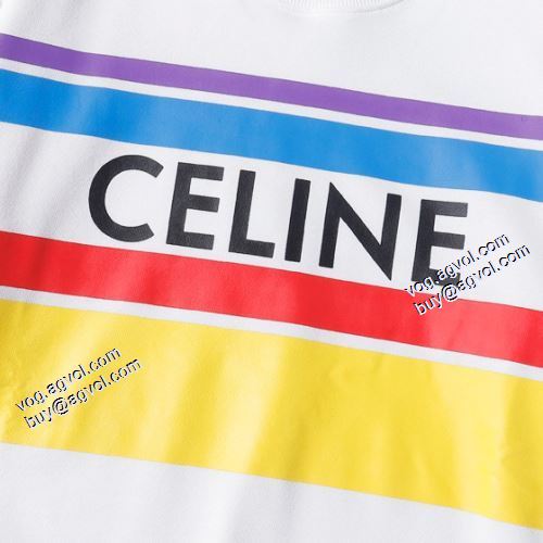 スタイリッシュ 2021秋冬 セリーヌ CELINE 高級感ある プルオーバーパーカー 2色可選 セリーヌスーパーコピー 代引