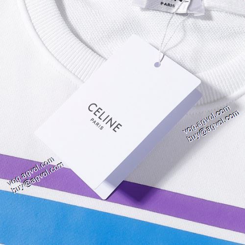スタイリッシュ 2021秋冬 セリーヌ CELINE 高級感ある プルオーバーパーカー 2色可選 セリーヌスーパーコピー 代引