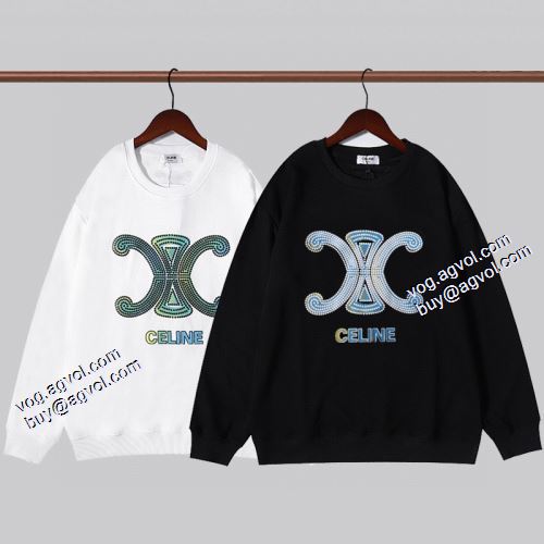 プルオーバーパーカー 2色可選 2021秋冬 セリーヌ CELINE 綺麗に決まるフォルム！セリーヌブランドスーパーコピー 大好評