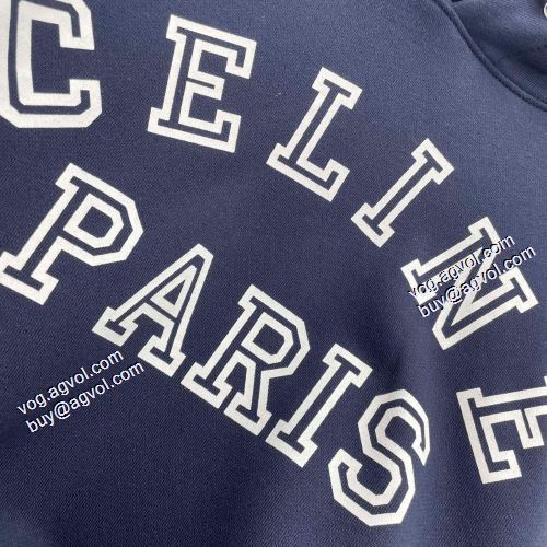 パーカー 上品上質 セリーヌコピー ブランド 程よい厚み 2021秋冬 セリーヌ CELINE上品上質