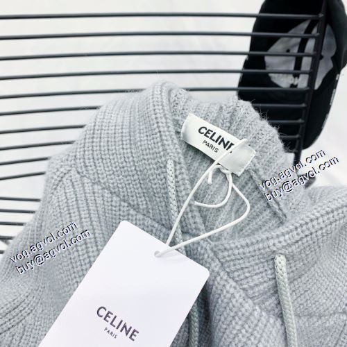 2021秋冬 セリーヌ CELINE プルオーバーパーカー サイズ豊富 セリーヌブランドコピー 風合いの出る