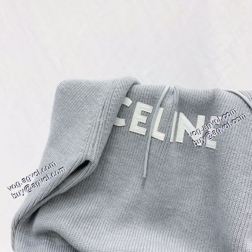 2021秋冬 セリーヌ CELINE プルオーバーパーカー サイズ豊富 セリーヌブランドコピー 風合いの出る